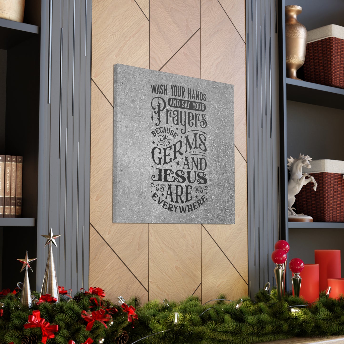 "Wash Your Hands & Say Your Prayers" Wall Art - Weave Got Gifts - Unique Gifts You Won’t Find Anywhere Else!