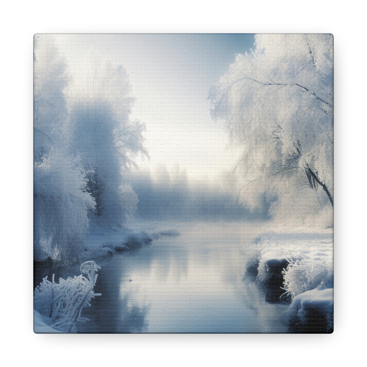 "Winter Wonderland By The Creek" Wall Art - Weave Got Gifts - Unique Gifts You Won’t Find Anywhere Else!