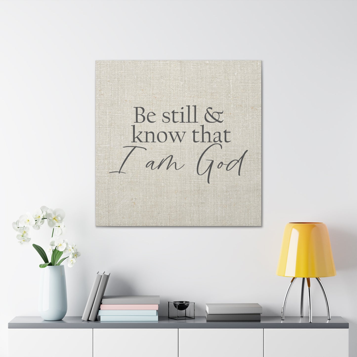 "Be Still & Know That I Am God" Wall Art - Weave Got Gifts - Unique Gifts You Won’t Find Anywhere Else!