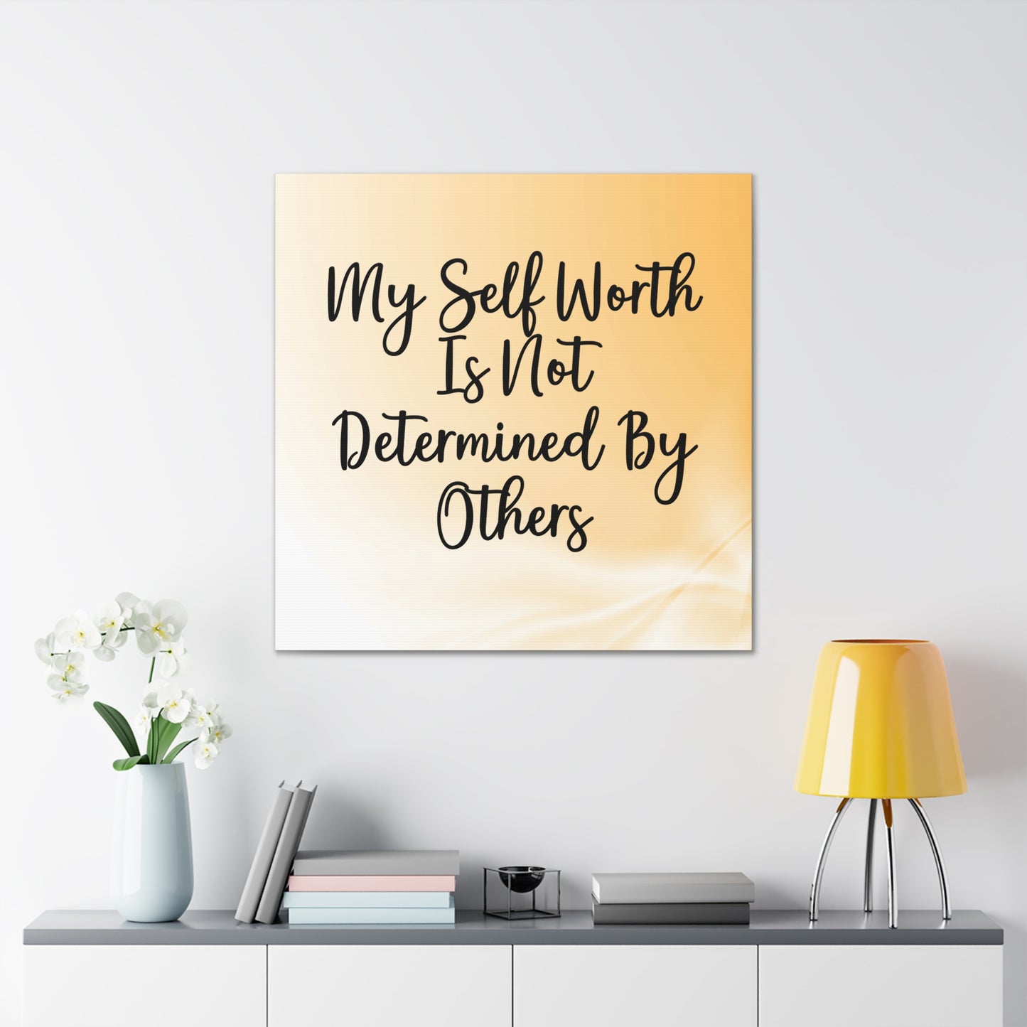 "My Self Worth Is Not Determined By Others" Wall Art - Weave Got Gifts - Unique Gifts You Won’t Find Anywhere Else!