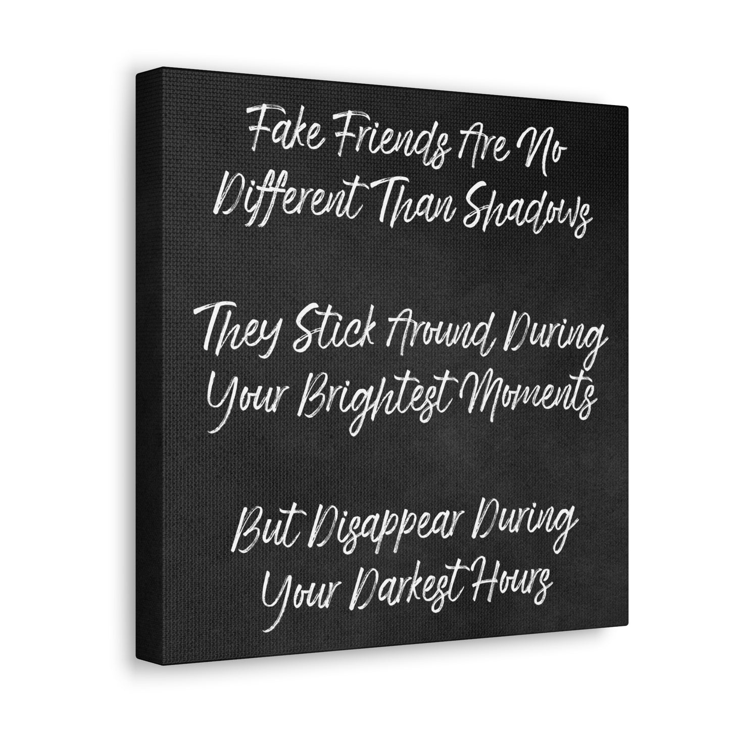 "Fake Friends" Wall Art - Weave Got Gifts - Unique Gifts You Won’t Find Anywhere Else!