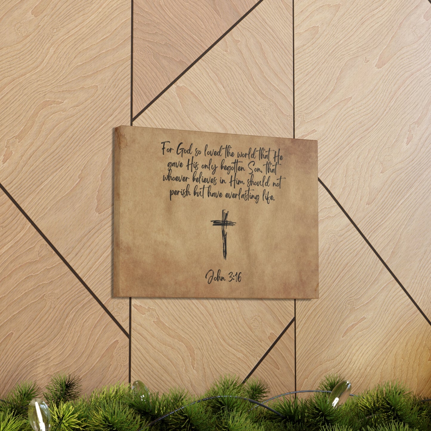 "John 3:16" Wall Art - Weave Got Gifts - Unique Gifts You Won’t Find Anywhere Else!