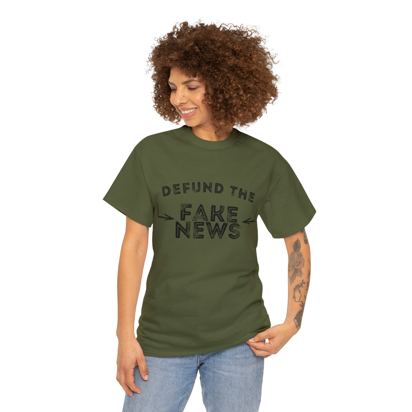 "Defund The Fake News" T-Shirt - Weave Got Gifts - Unique Gifts You Won’t Find Anywhere Else!