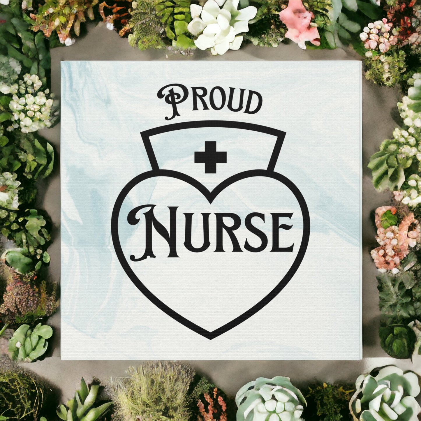 "Proud Nurse" Wall Art - Weave Got Gifts - Unique Gifts You Won’t Find Anywhere Else!