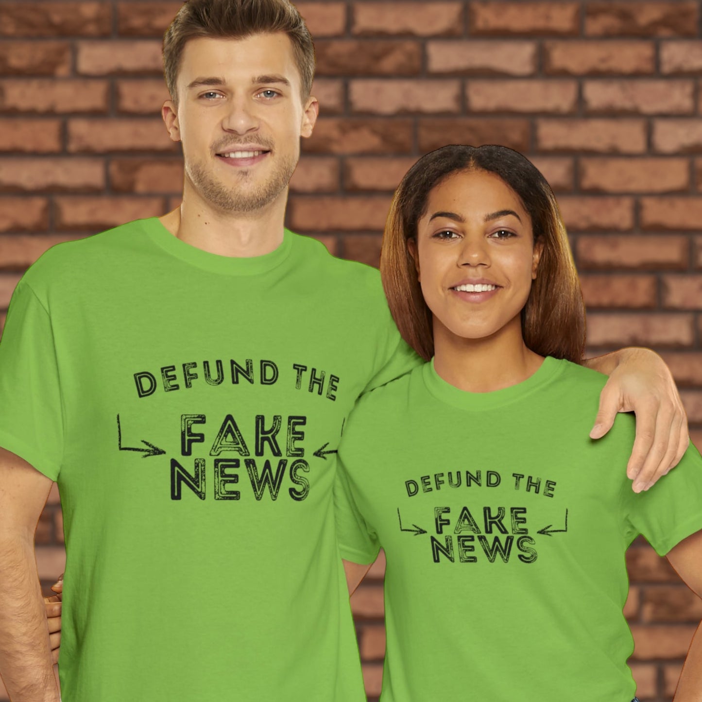 "Defund The Fake News" T-Shirt - Weave Got Gifts - Unique Gifts You Won’t Find Anywhere Else!
