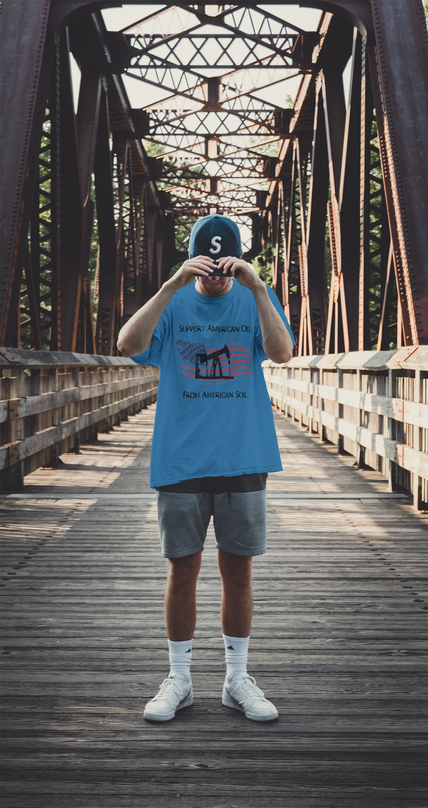 "Support American Oil On American Soil" T-Shirt - Weave Got Gifts - Unique Gifts You Won’t Find Anywhere Else!