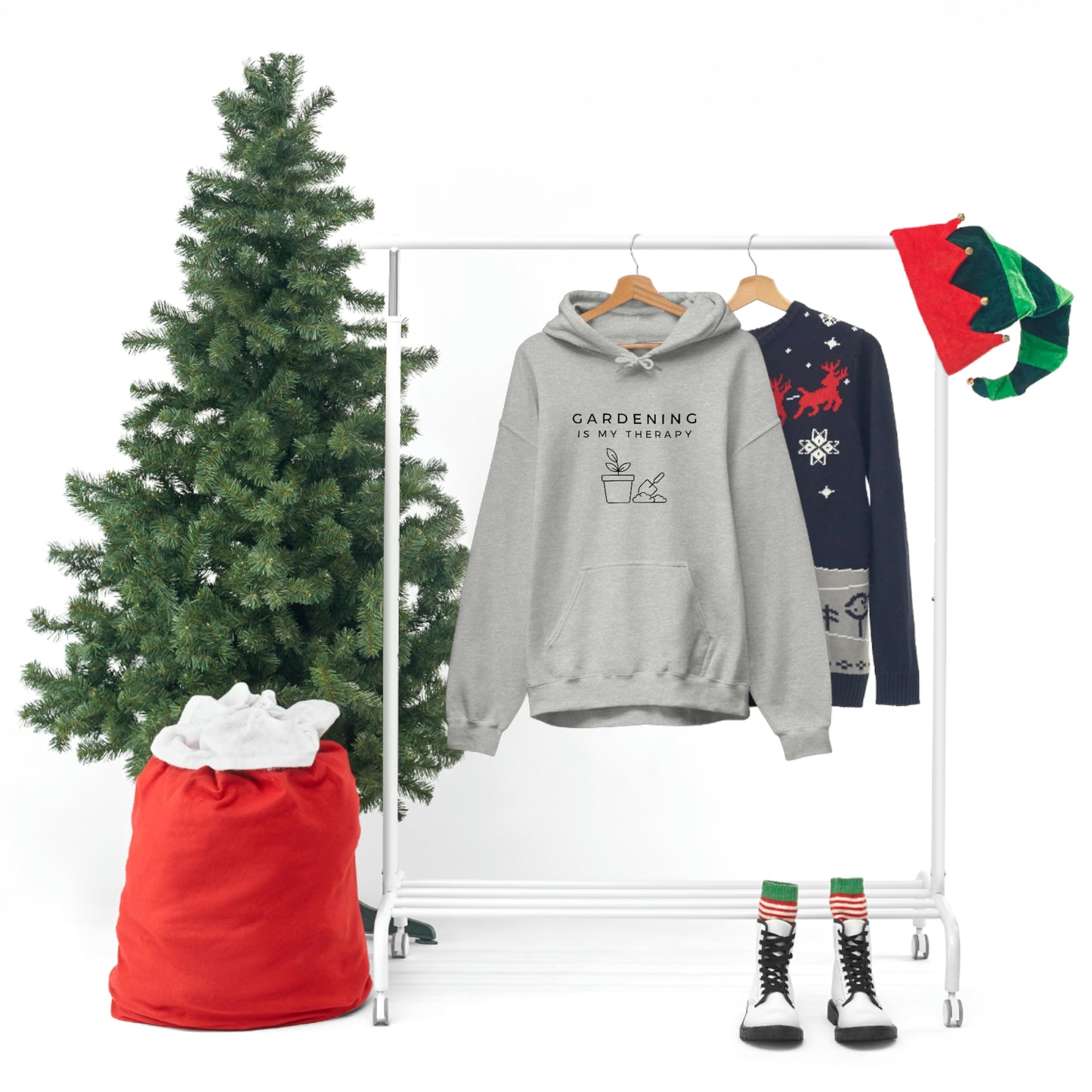 "Gardening Is My Therapy" Hoodie - Weave Got Gifts - Unique Gifts You Won’t Find Anywhere Else!