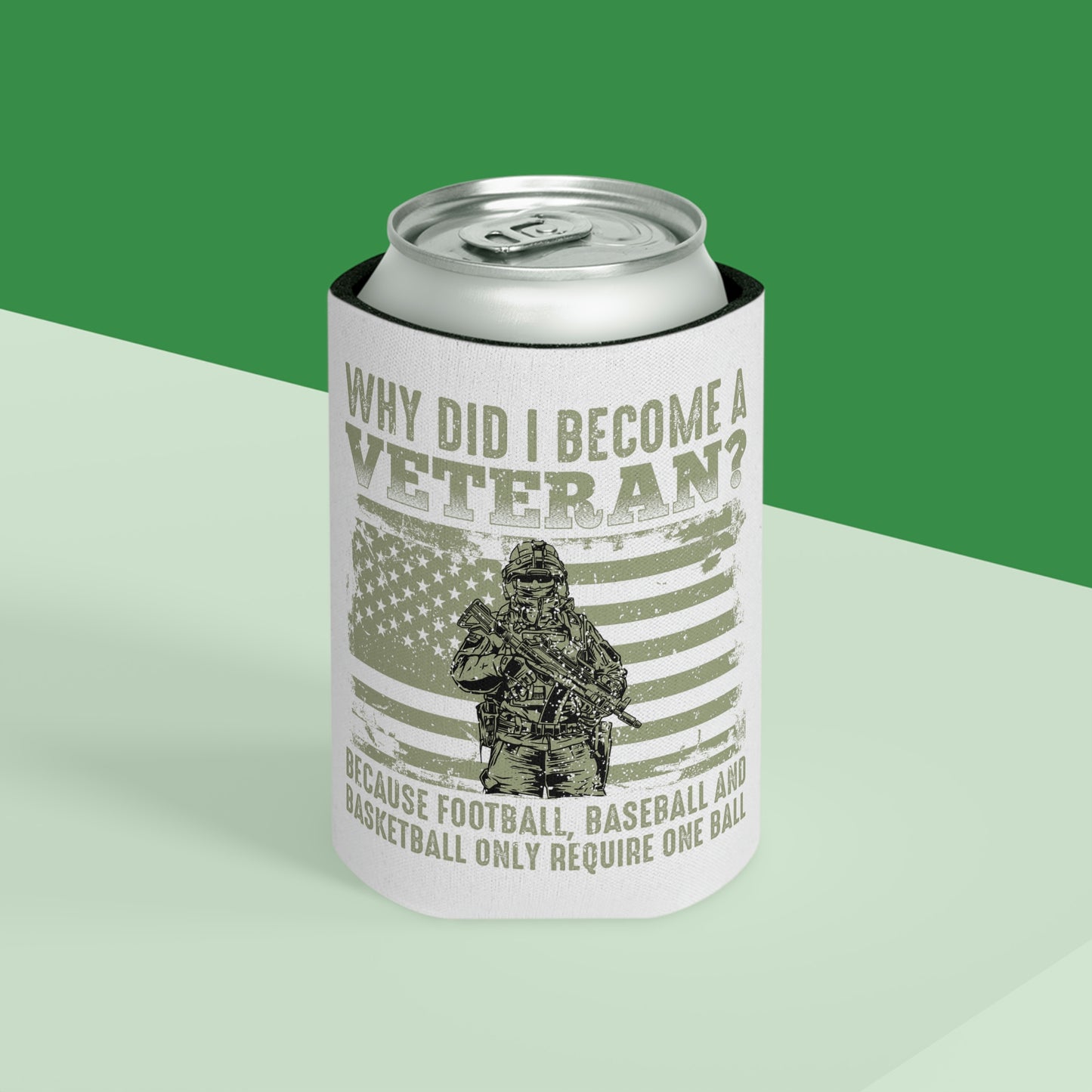 "Why Did I Become A Veteran? Can Cooler - Weave Got Gifts - Unique Gifts You Won’t Find Anywhere Else!