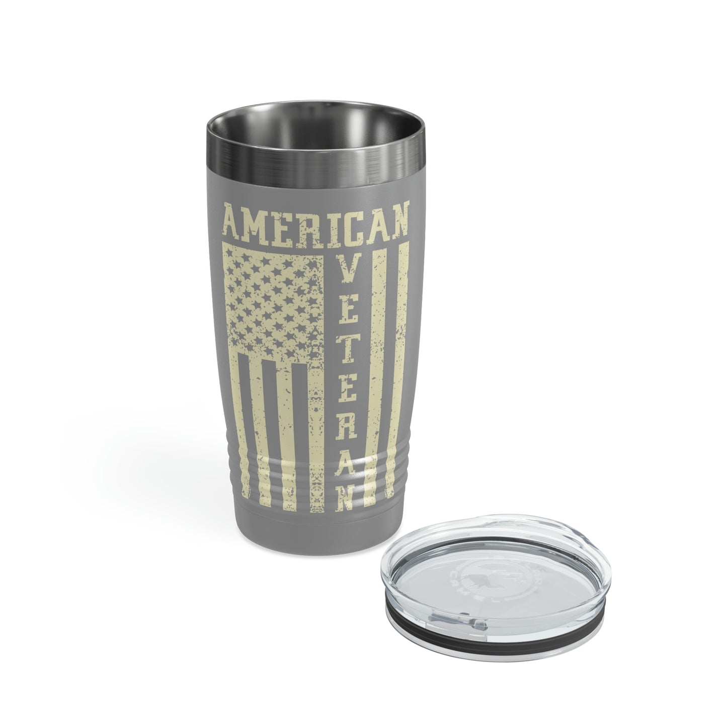 "American Veteran" Tumbler, 20oz - Weave Got Gifts - Unique Gifts You Won’t Find Anywhere Else!