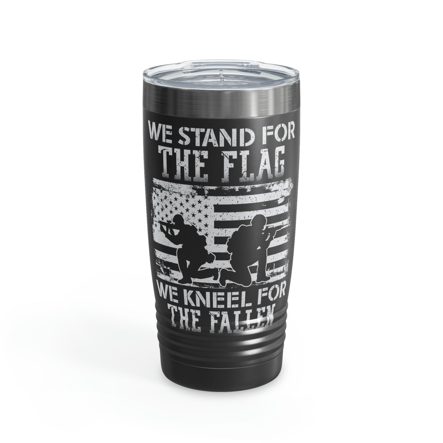 "Stand For The Flag" Ringneck Tumbler, 20oz - Weave Got Gifts - Unique Gifts You Won’t Find Anywhere Else!