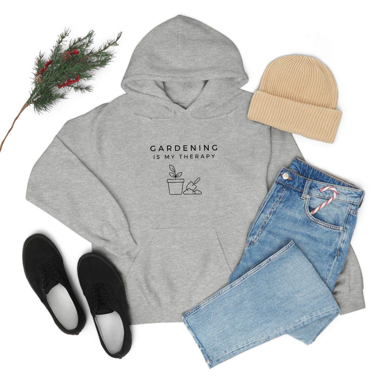 "Gardening Is My Therapy" Hoodie - Weave Got Gifts - Unique Gifts You Won’t Find Anywhere Else!