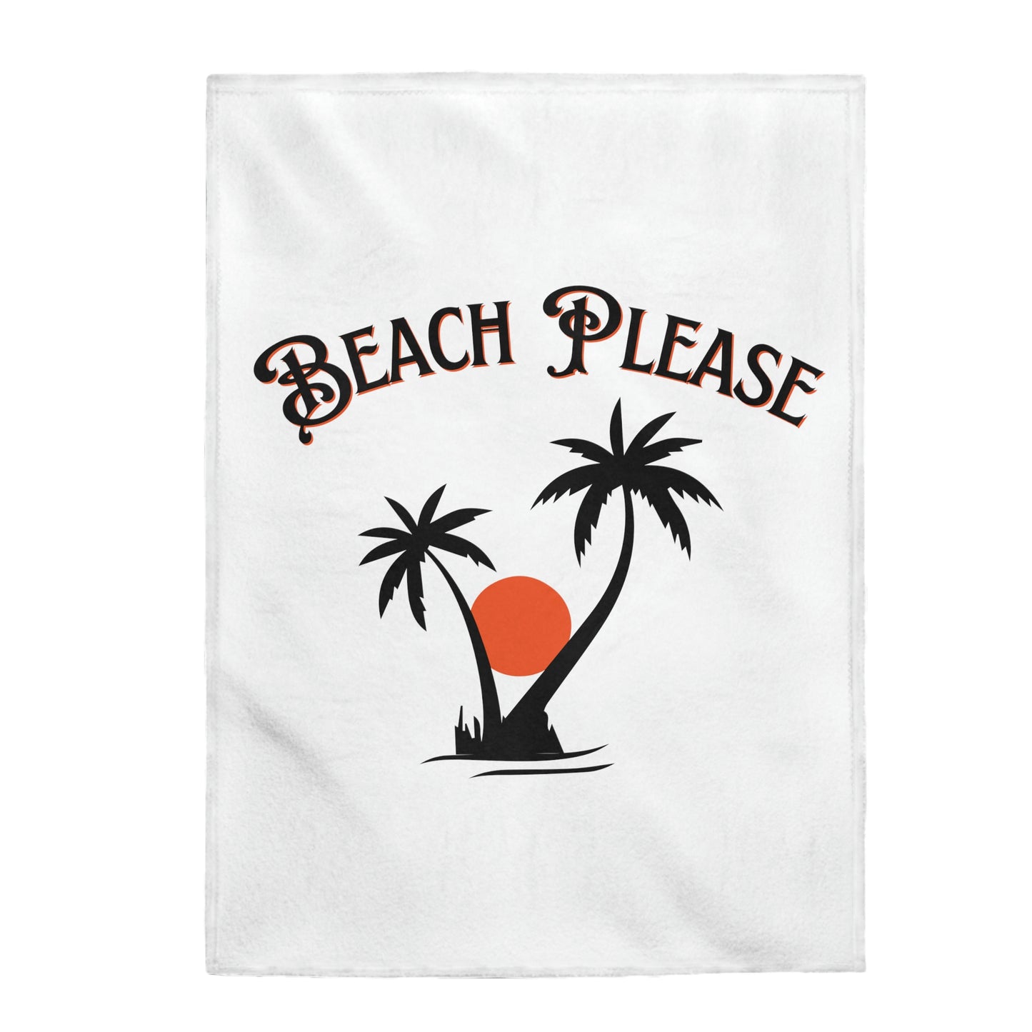 Stylish beach blanket throw for retirement gifts and vacation homes
