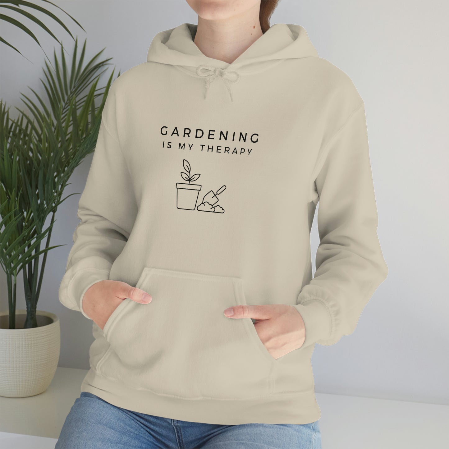 "Gardening Is My Therapy" Hoodie - Weave Got Gifts - Unique Gifts You Won’t Find Anywhere Else!
