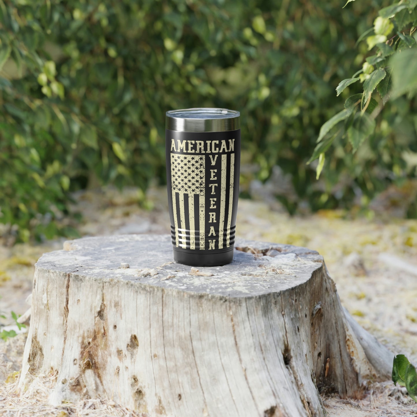 "American Veteran" Tumbler, 20oz - Weave Got Gifts - Unique Gifts You Won’t Find Anywhere Else!