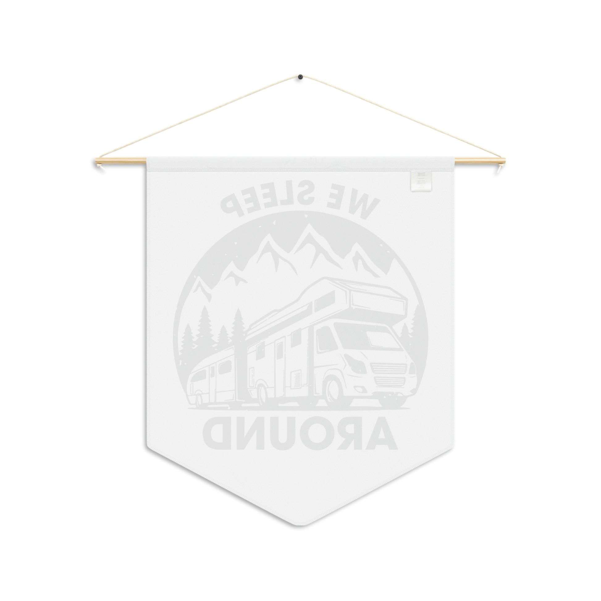 "We Sleep Around" Wall Art Pennant - Weave Got Gifts - Unique Gifts You Won’t Find Anywhere Else!