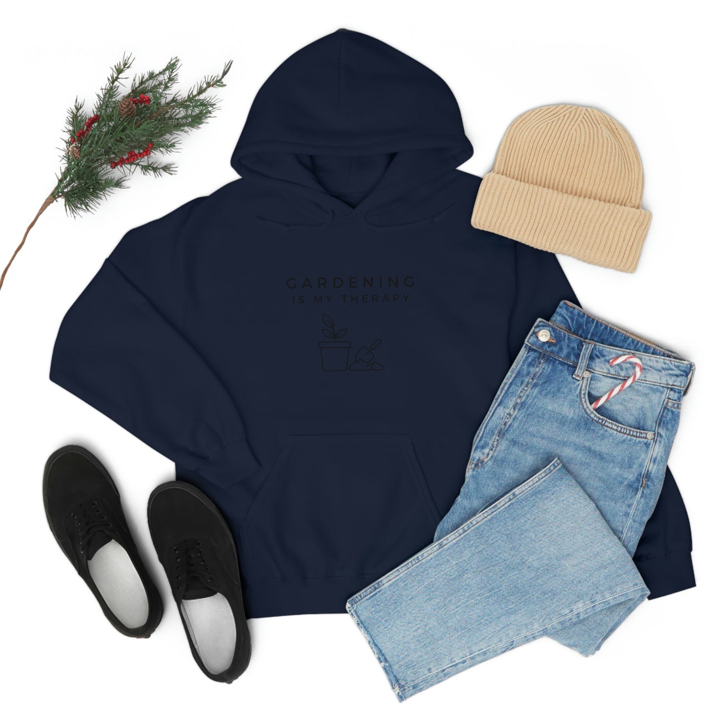 "Gardening Is My Therapy" Hoodie - Weave Got Gifts - Unique Gifts You Won’t Find Anywhere Else!