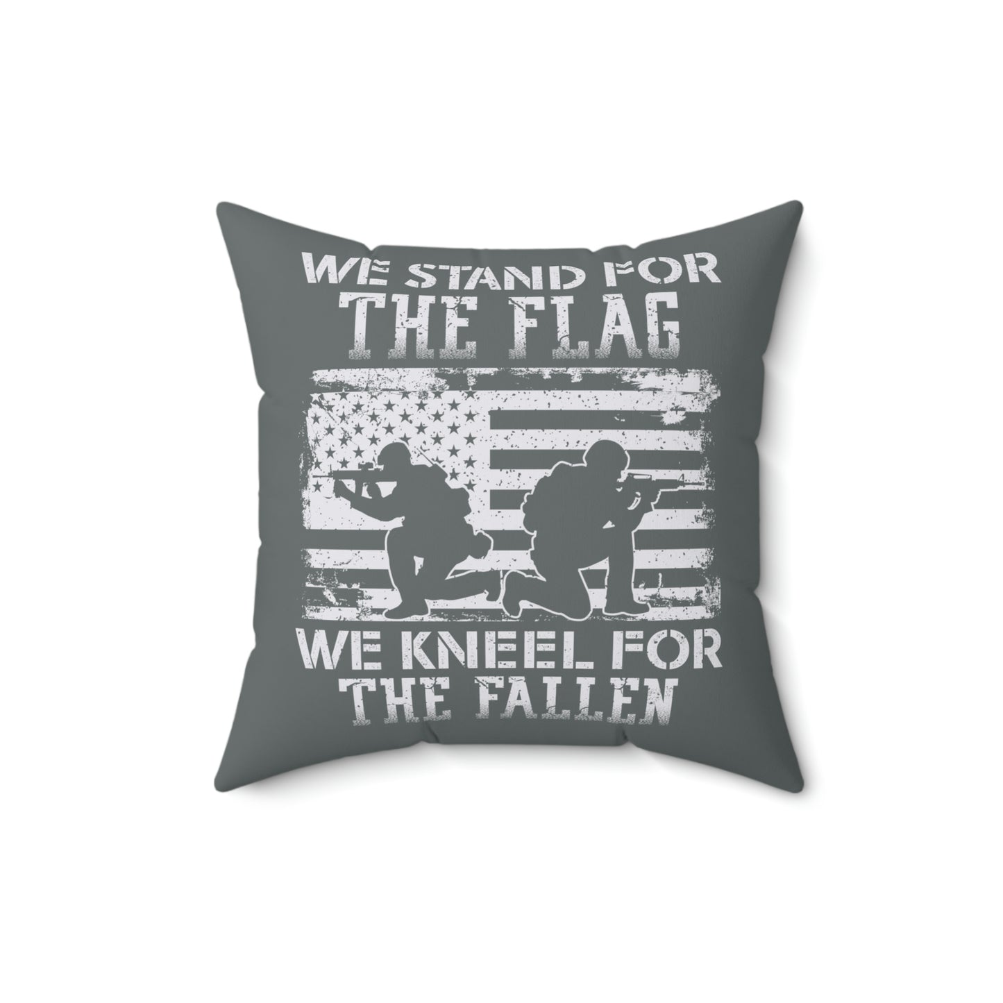 "Stand For The Flag, Kneel For The Fallon" Throw Pillow - Weave Got Gifts - Unique Gifts You Won’t Find Anywhere Else!