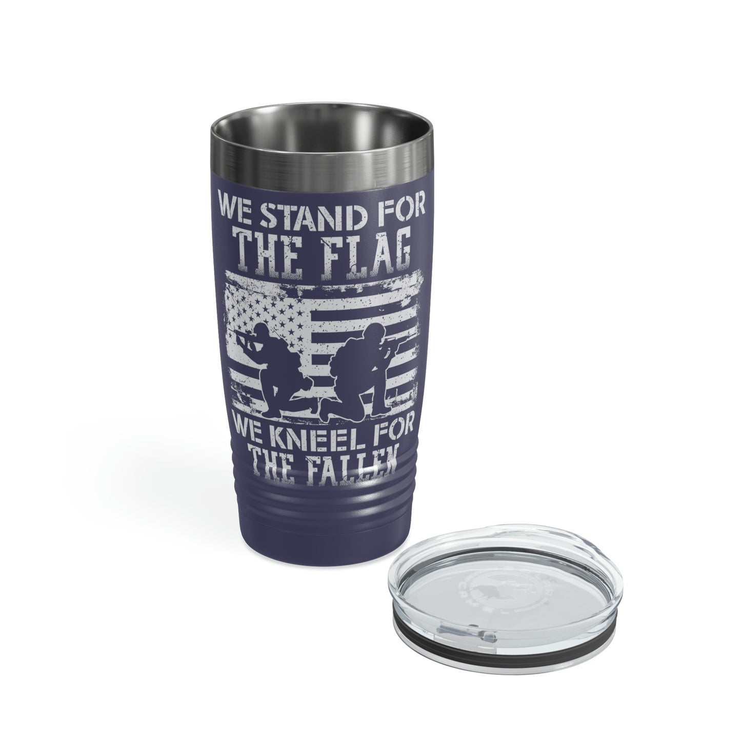 "Stand For The Flag" Ringneck Tumbler, 20oz - Weave Got Gifts - Unique Gifts You Won’t Find Anywhere Else!