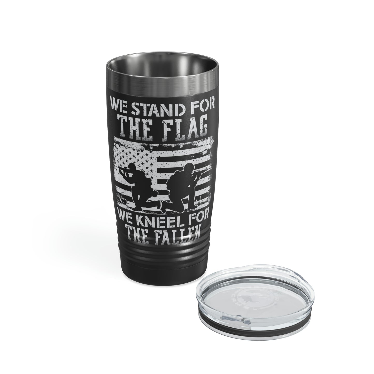 "Stand For The Flag" Ringneck Tumbler, 20oz - Weave Got Gifts - Unique Gifts You Won’t Find Anywhere Else!