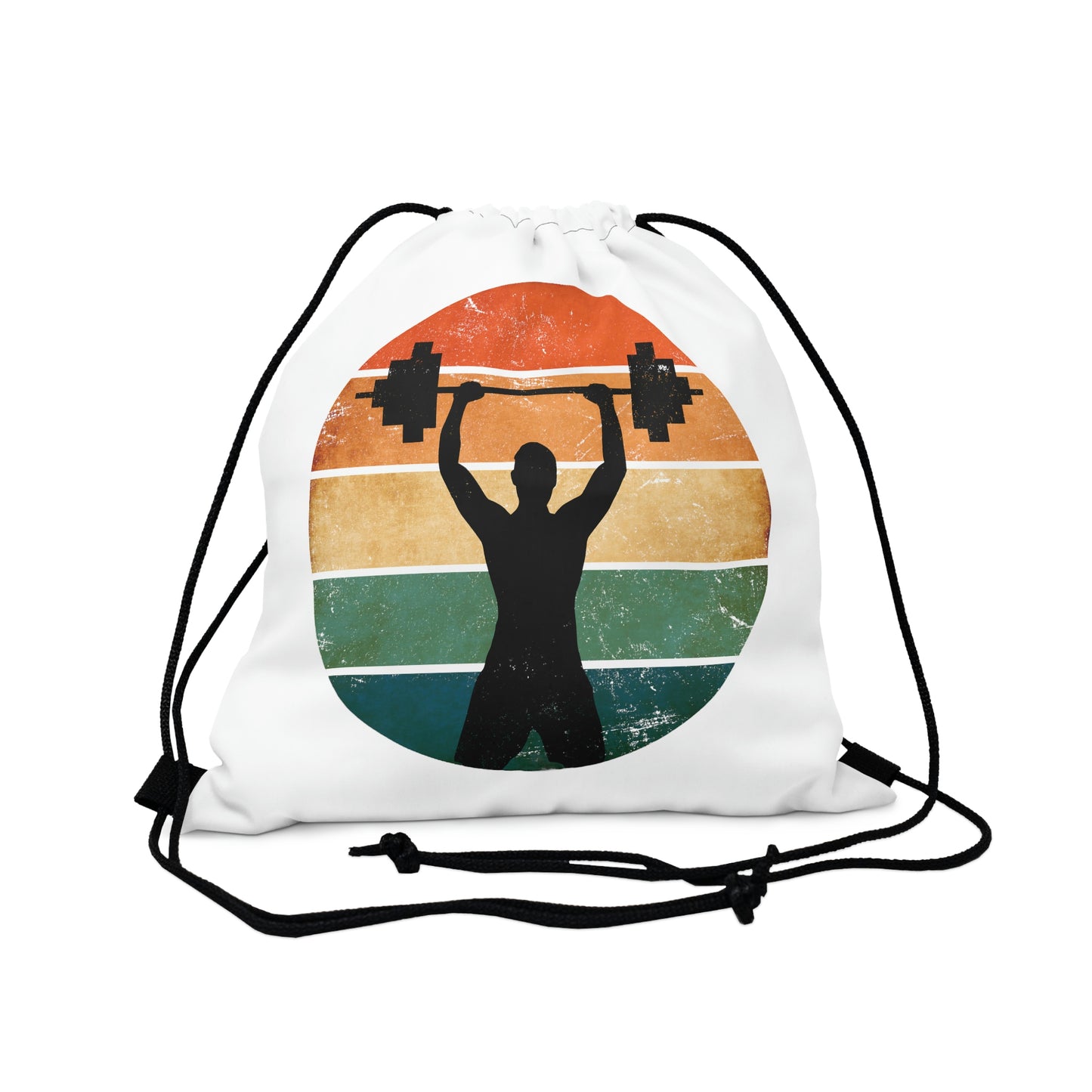 "Weight Lifting" Outdoor Drawstring Bag - Weave Got Gifts - Unique Gifts You Won’t Find Anywhere Else!
