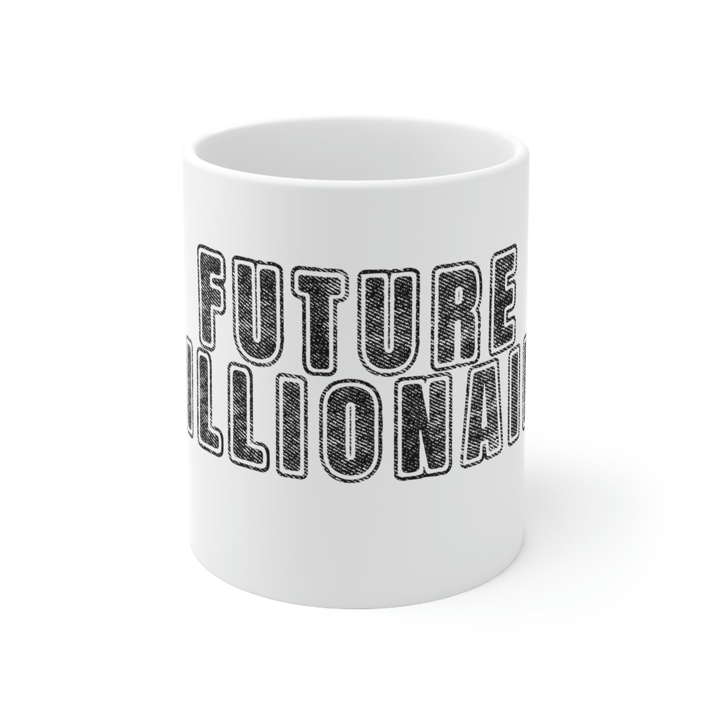 future millionaire ceramic mug