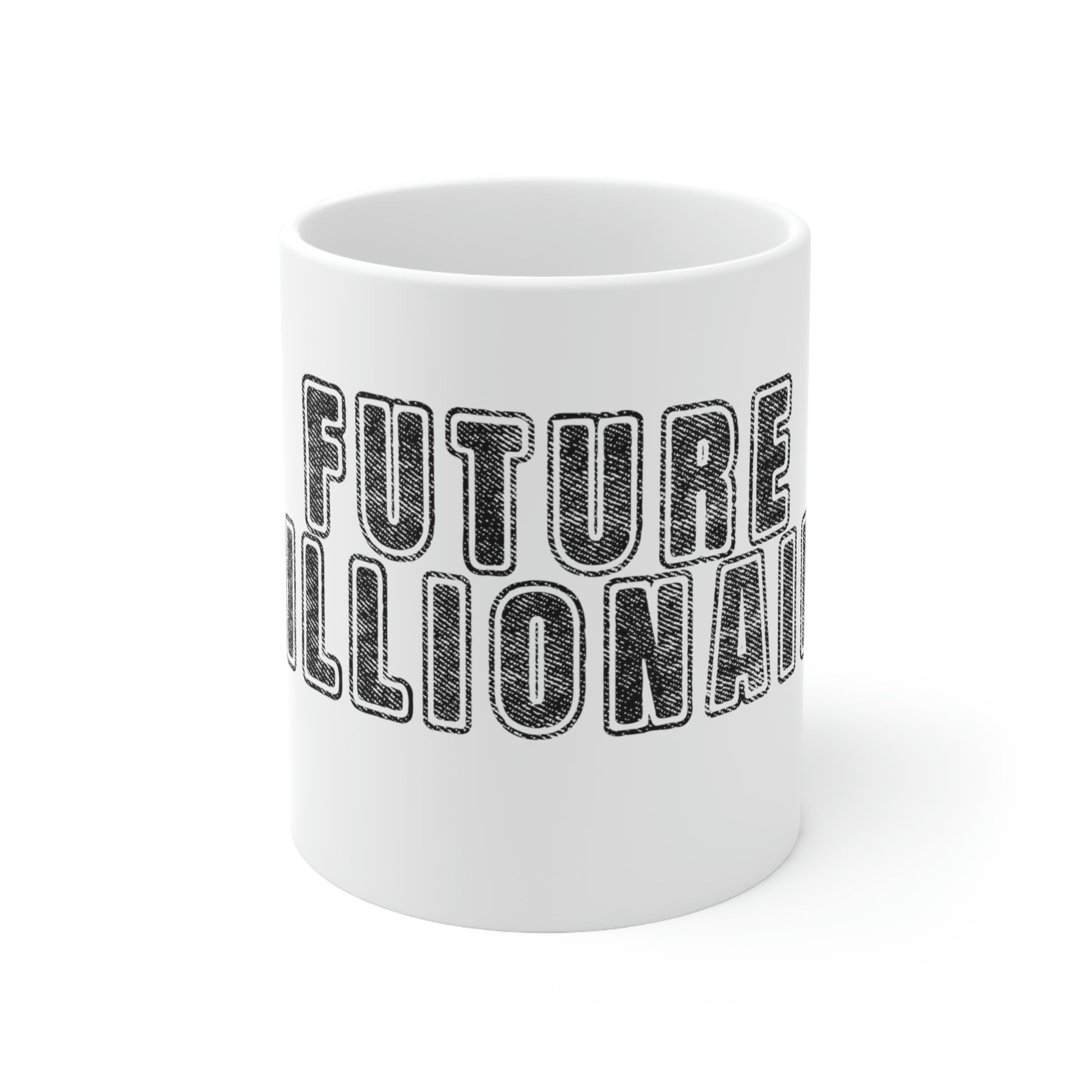 future millionaire ceramic mug
