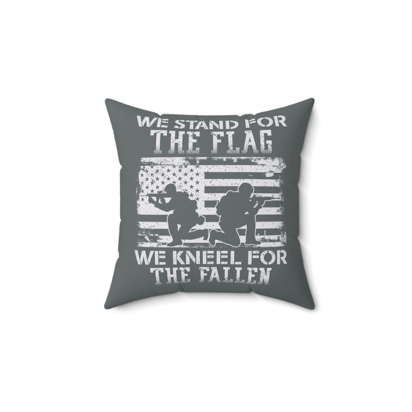 "Stand For The Flag, Kneel For The Fallon" Throw Pillow - Weave Got Gifts - Unique Gifts You Won’t Find Anywhere Else!