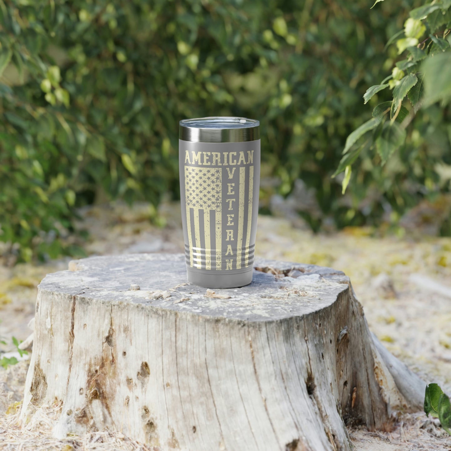 "American Veteran" Tumbler, 20oz - Weave Got Gifts - Unique Gifts You Won’t Find Anywhere Else!
