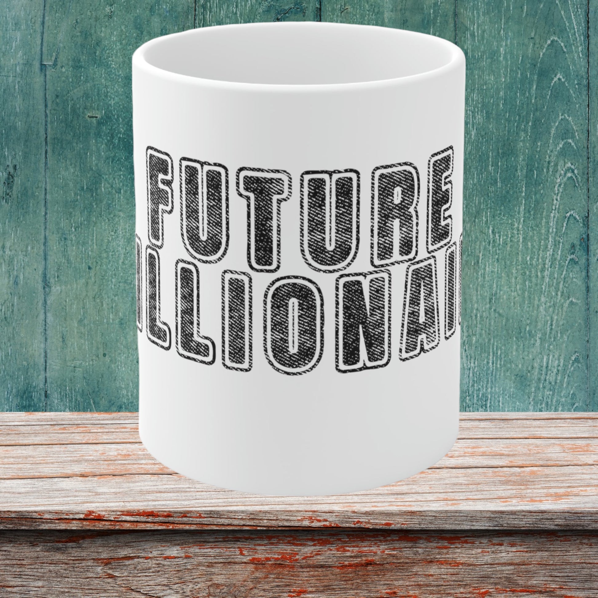 Future Millionaire Coffee Mug | Motivational Entrepreneur Gift