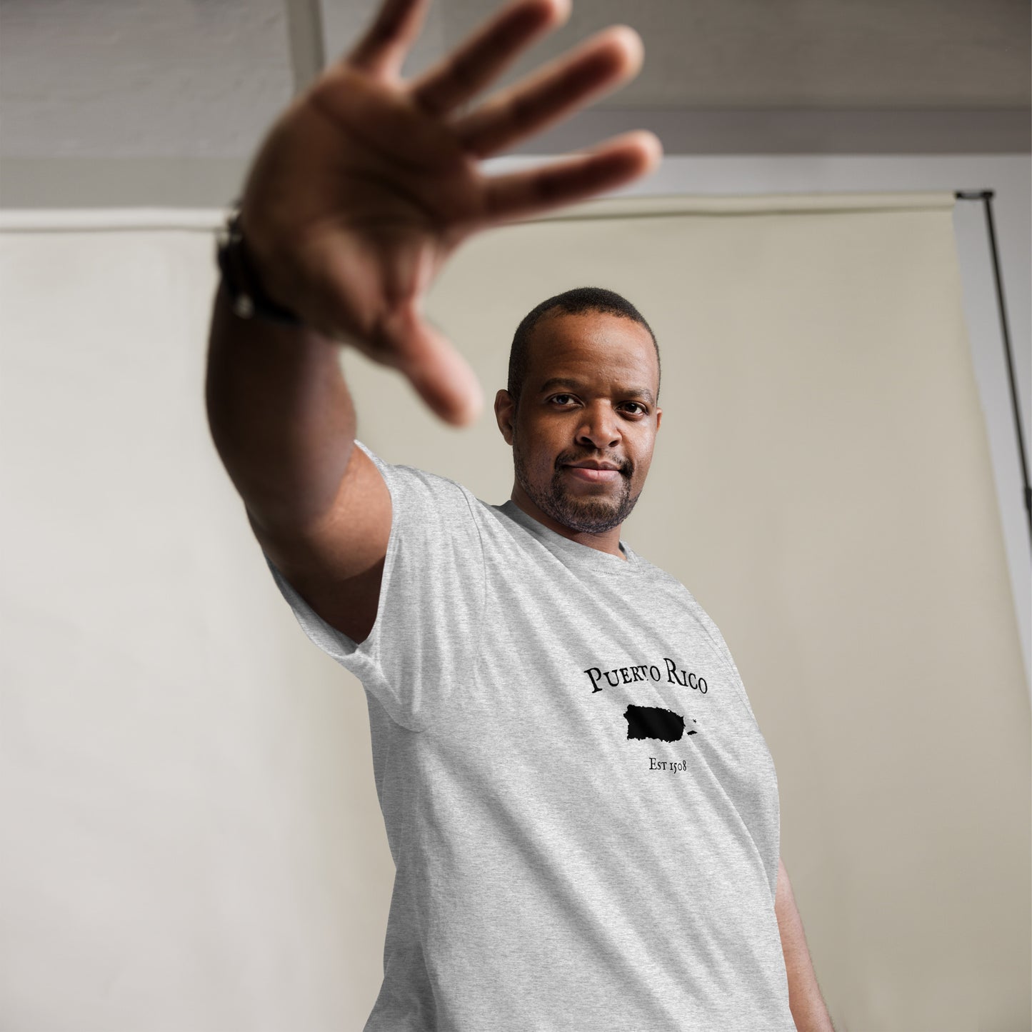 "Puerto Rico Established In 1508" Men’s T-Shirt - Weave Got Gifts - Unique Gifts You Won’t Find Anywhere Else!
