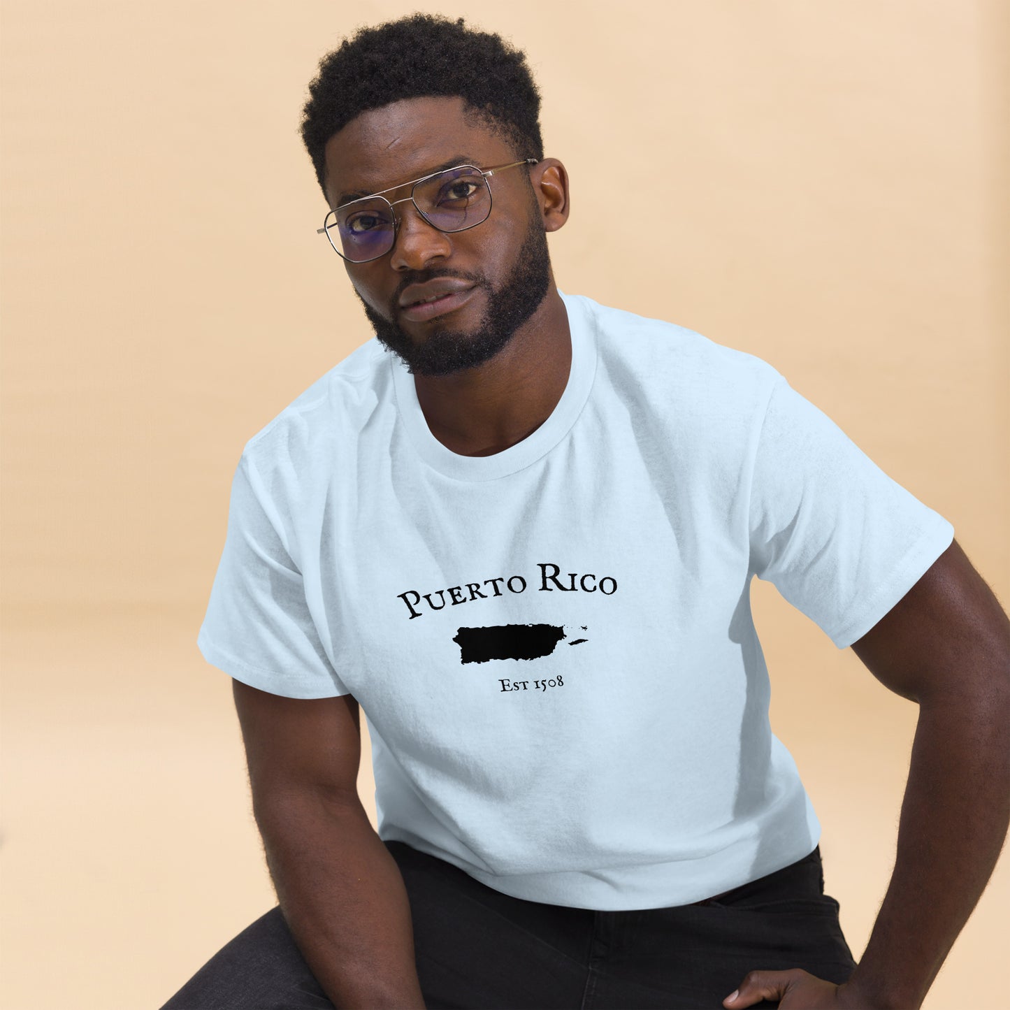 "Puerto Rico Established In 1508" Men’s T-Shirt - Weave Got Gifts - Unique Gifts You Won’t Find Anywhere Else!