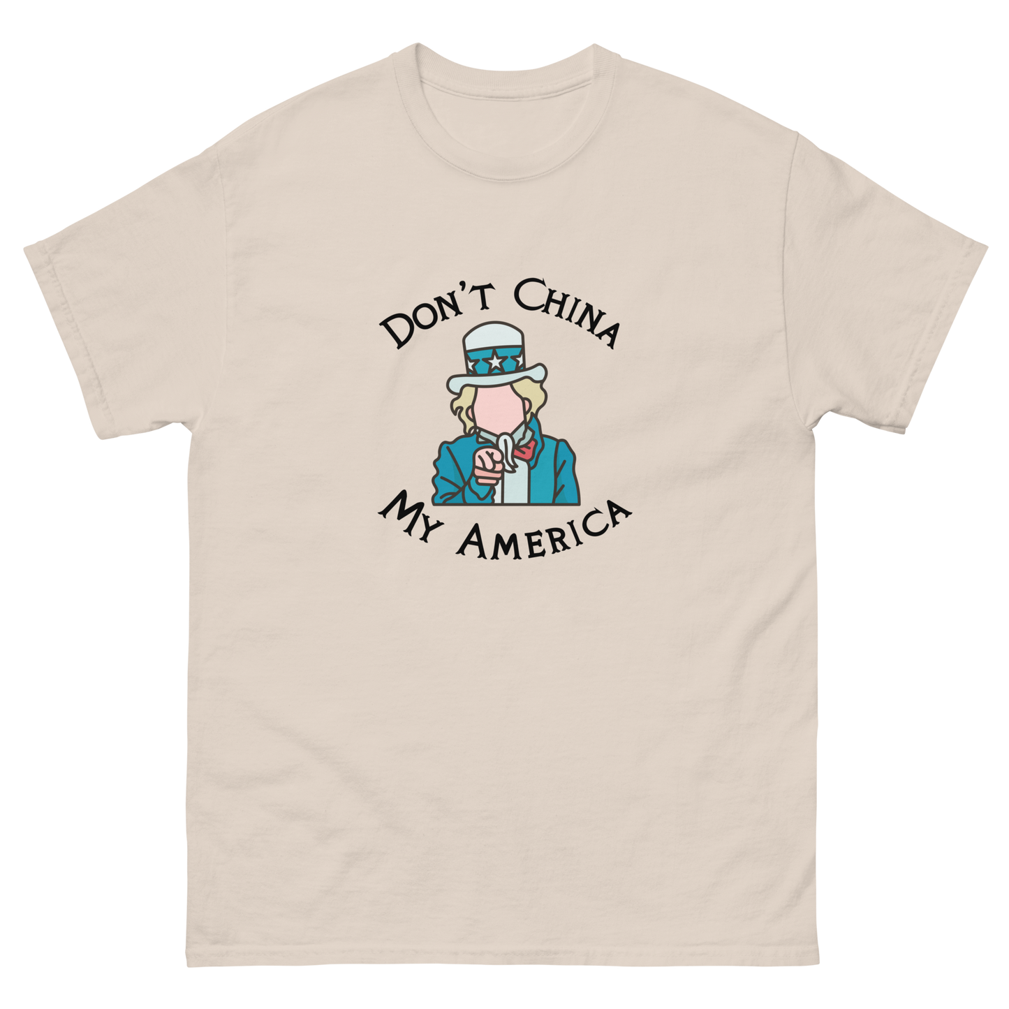 "Don't China My America" Men's T-Shirt - Weave Got Gifts - Unique Gifts You Won’t Find Anywhere Else!