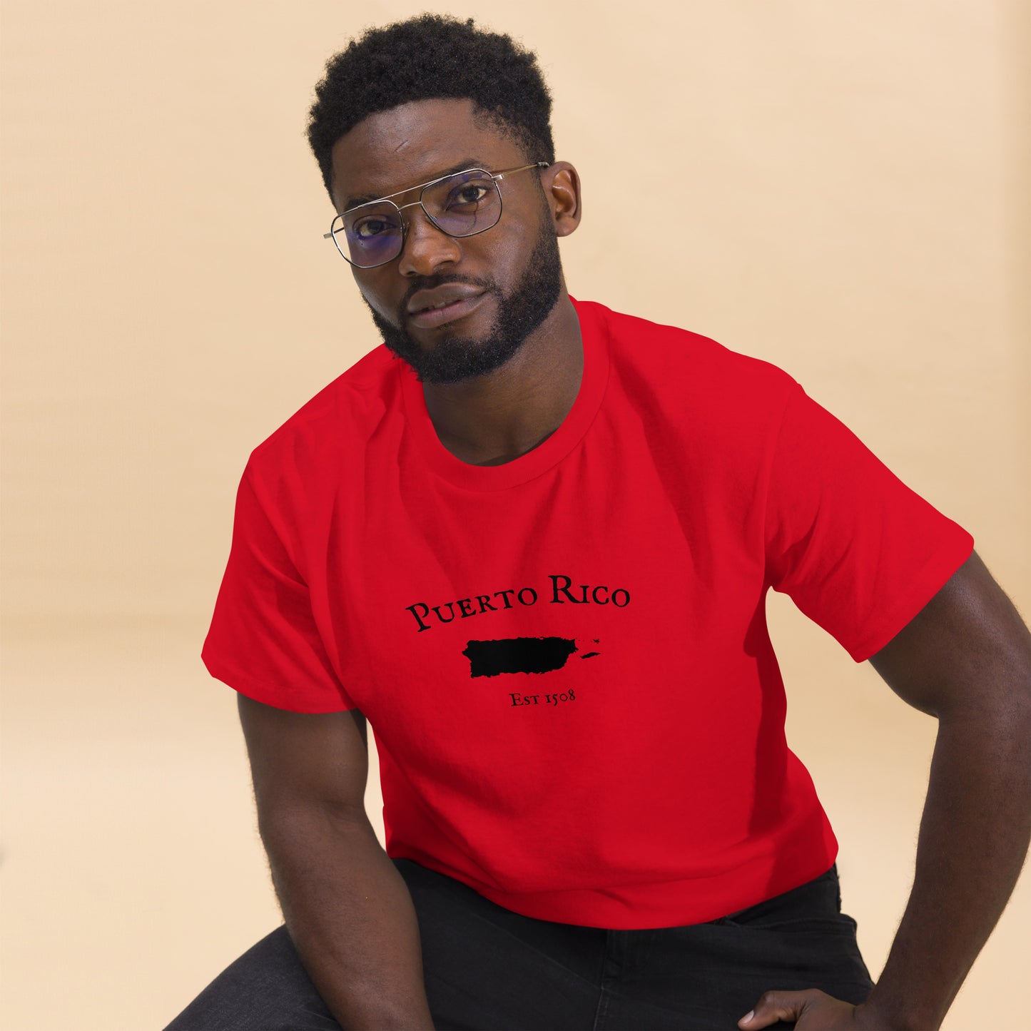 "Puerto Rico Established In 1508" Men’s T-Shirt - Weave Got Gifts - Unique Gifts You Won’t Find Anywhere Else!