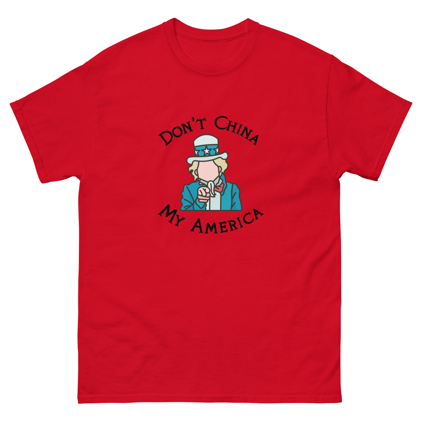 "Don't China My America" Men's T-Shirt - Weave Got Gifts - Unique Gifts You Won’t Find Anywhere Else!