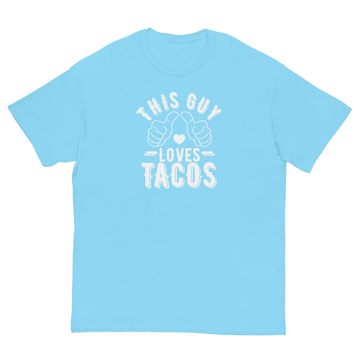 This Guy Loves Tacos T-Shirt – Funny Taco Shirt for Men