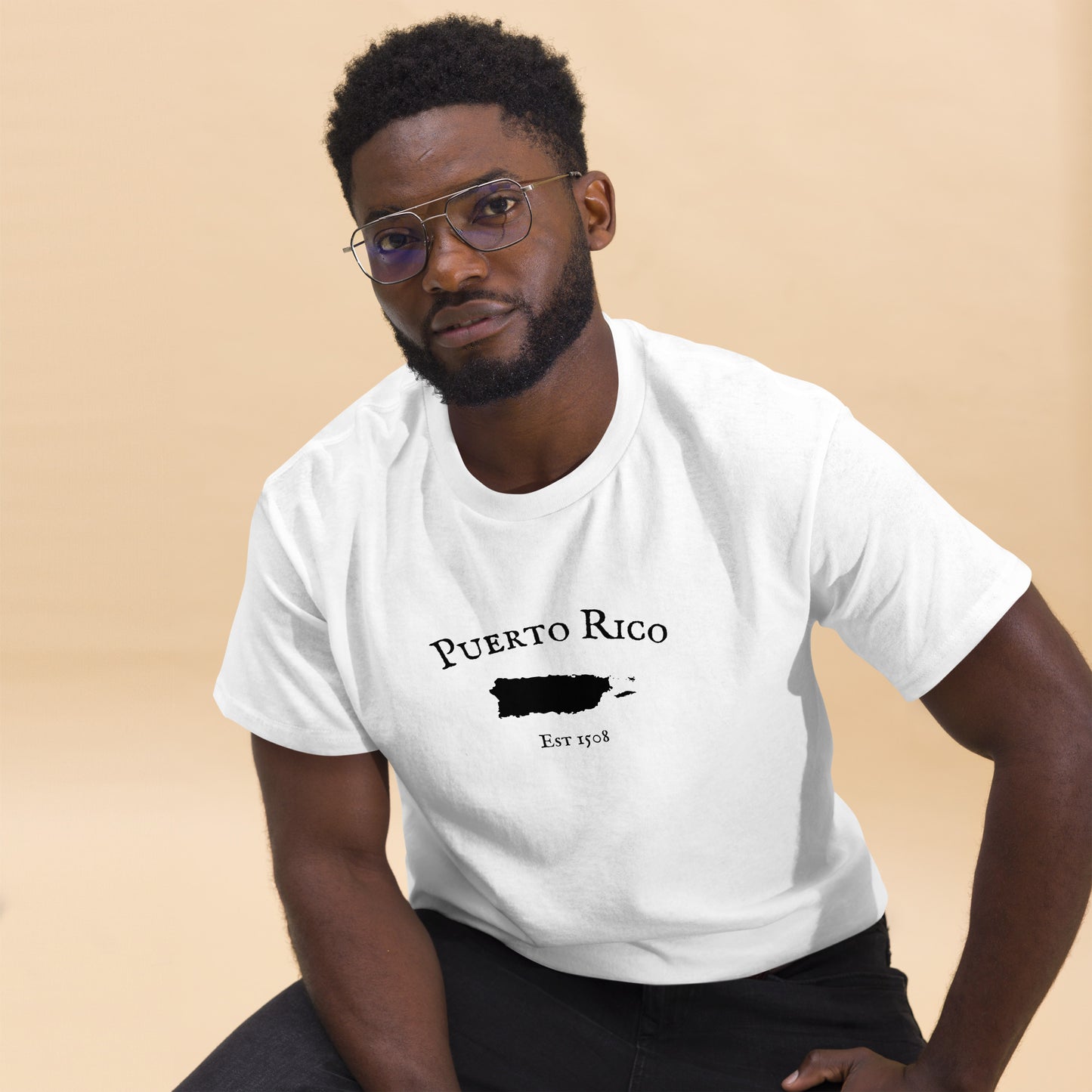 "Puerto Rico Established In 1508" Men’s T-Shirt - Weave Got Gifts - Unique Gifts You Won’t Find Anywhere Else!