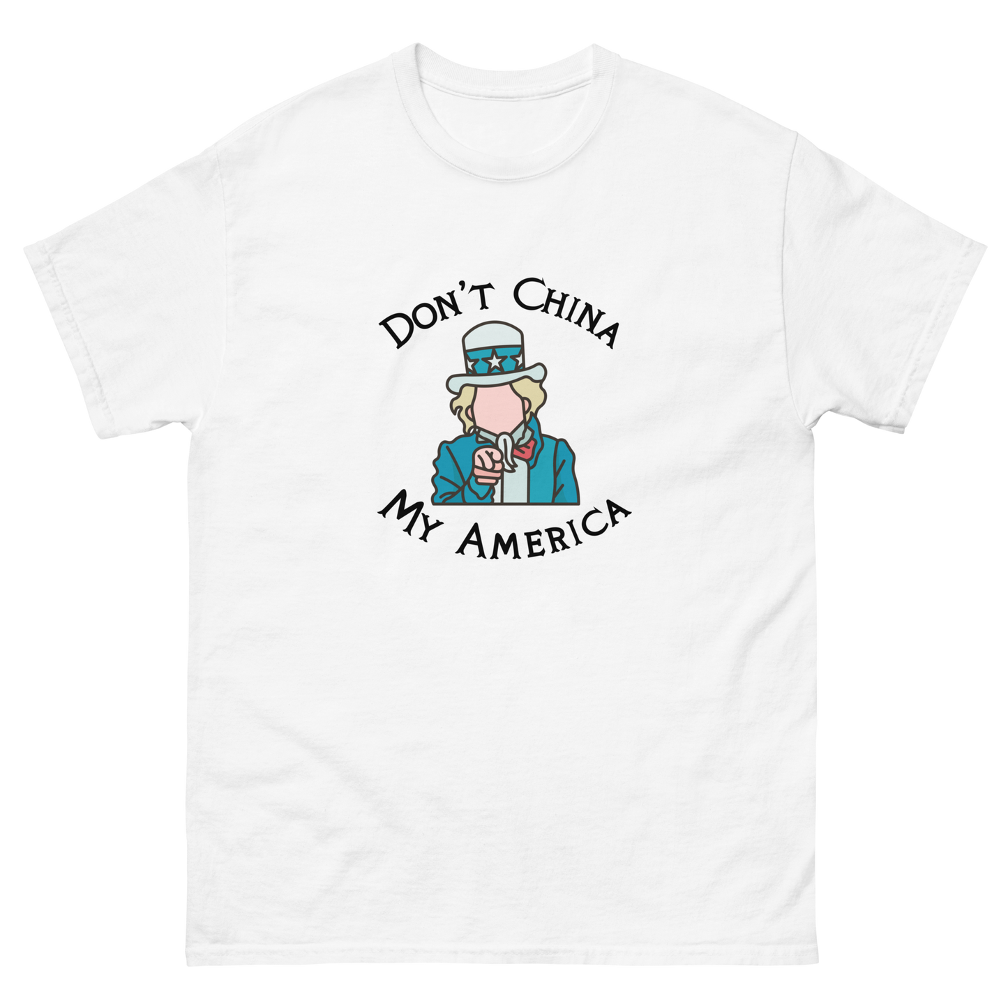 "Don't China My America" Men's T-Shirt - Weave Got Gifts - Unique Gifts You Won’t Find Anywhere Else!