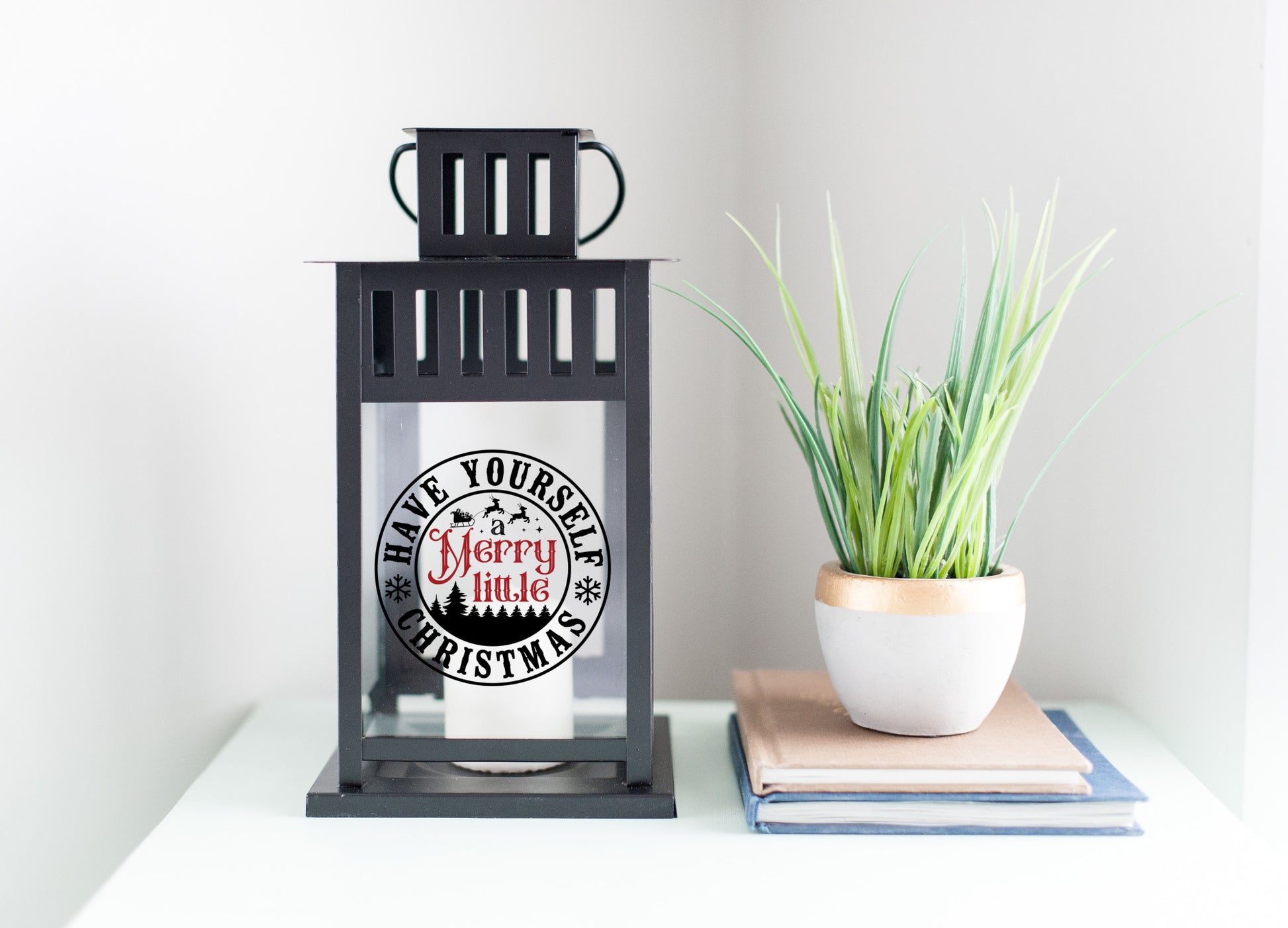 “Have Yourself A Merry Christmas” Lantern - Weave Got Gifts - Unique Gifts You Won’t Find Anywhere Else!