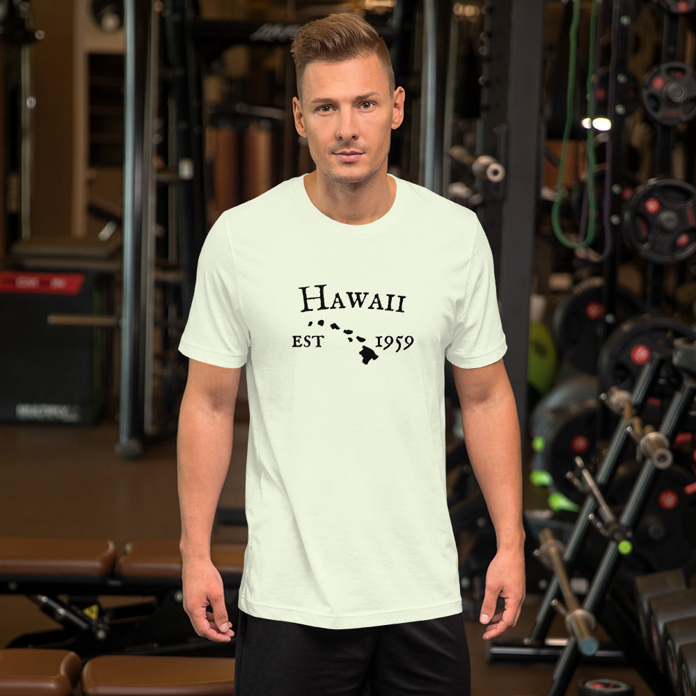 "Hawaii Established In 1959" T-Shirt - Weave Got Gifts - Unique Gifts You Won’t Find Anywhere Else!