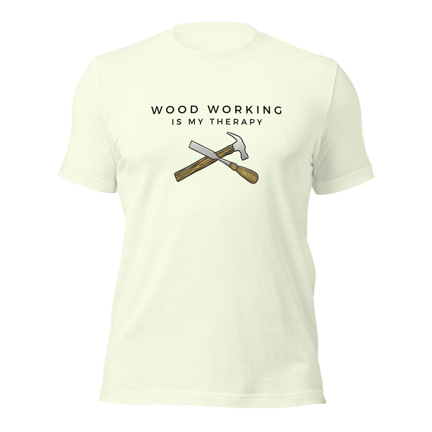"Woodworking Is My Therapy" T-Shirt - Weave Got Gifts - Unique Gifts You Won’t Find Anywhere Else!