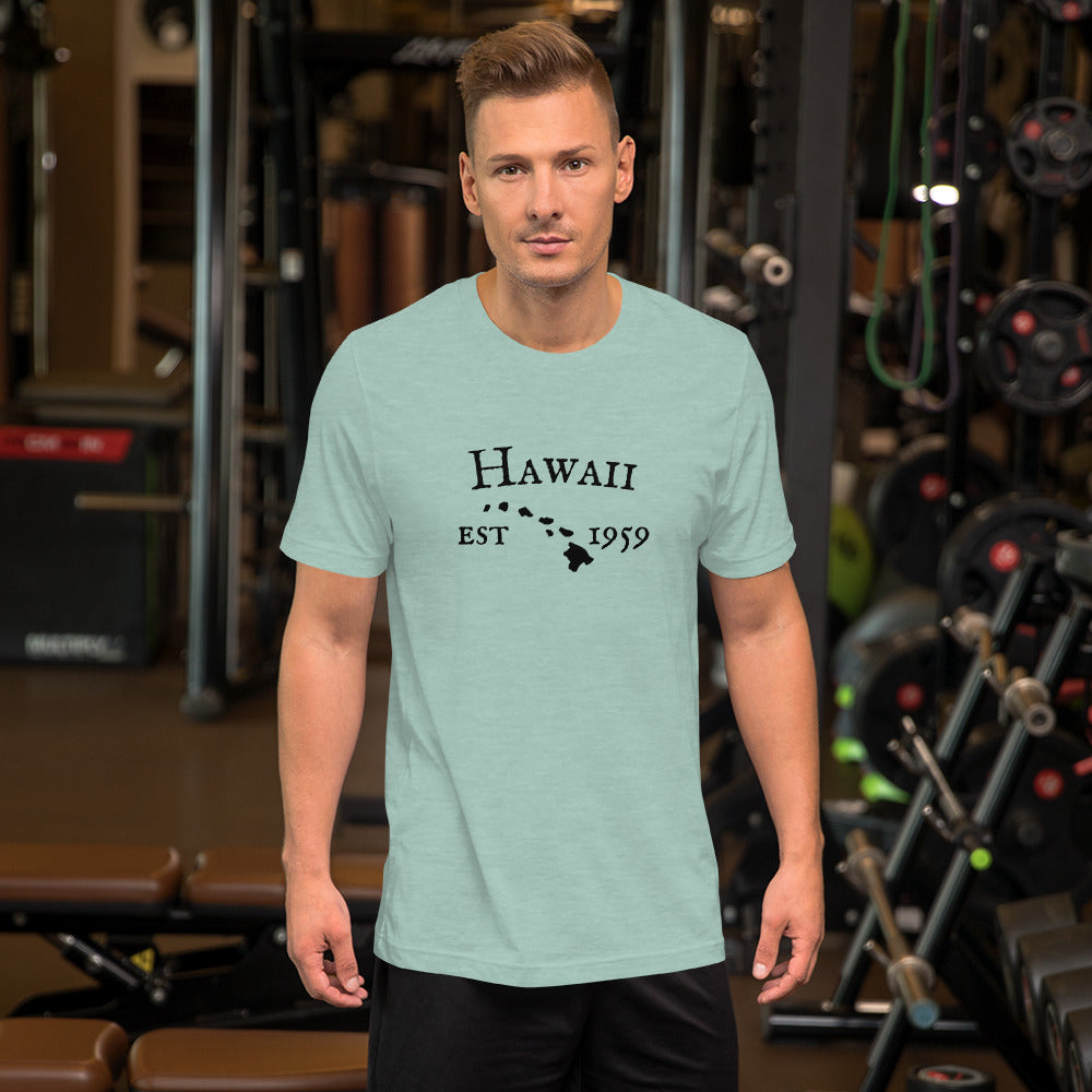 "Hawaii Established In 1959" T-Shirt - Weave Got Gifts - Unique Gifts You Won’t Find Anywhere Else!