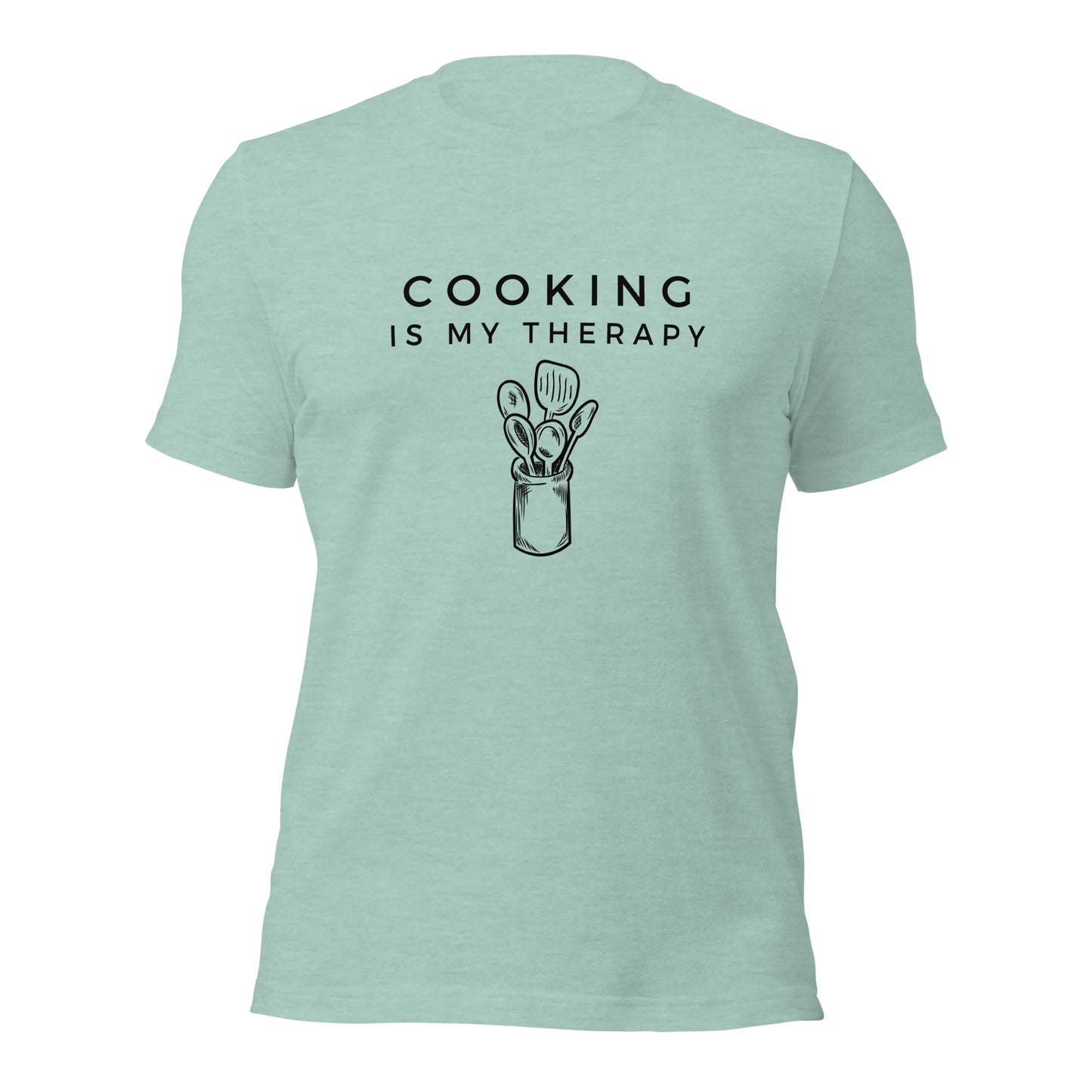 "Cooking Is My Therapy" T-Shirt - Weave Got Gifts - Unique Gifts You Won’t Find Anywhere Else!