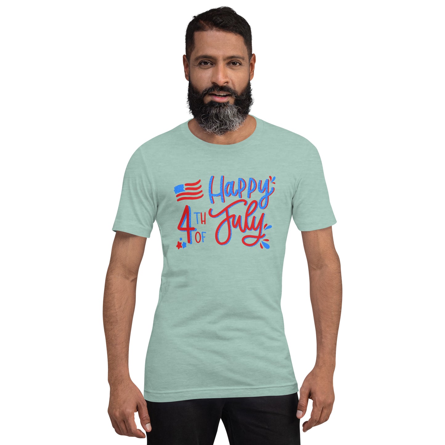"Happy 4th Of July" T-Shirt - Weave Got Gifts - Unique Gifts You Won’t Find Anywhere Else!