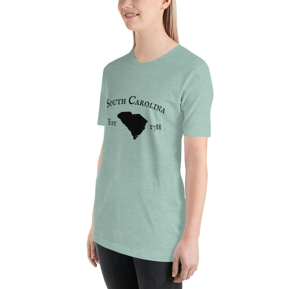 "South Carolina Established In 1788" T-Shirt - Weave Got Gifts - Unique Gifts You Won’t Find Anywhere Else!