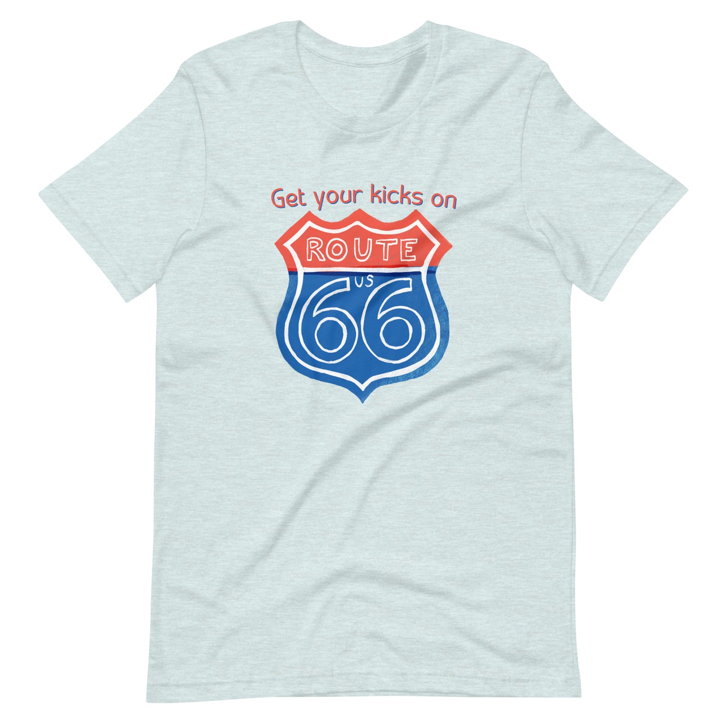 Lightweight vintage Route 66 t-shirt with timeless appeal