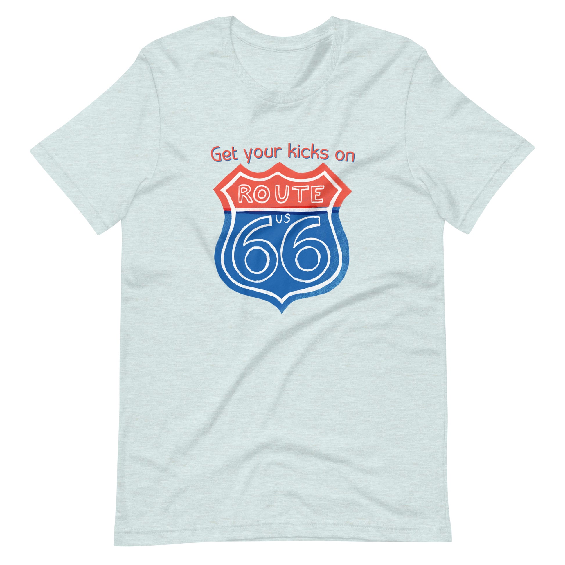 Lightweight vintage Route 66 t-shirt with timeless appeal
