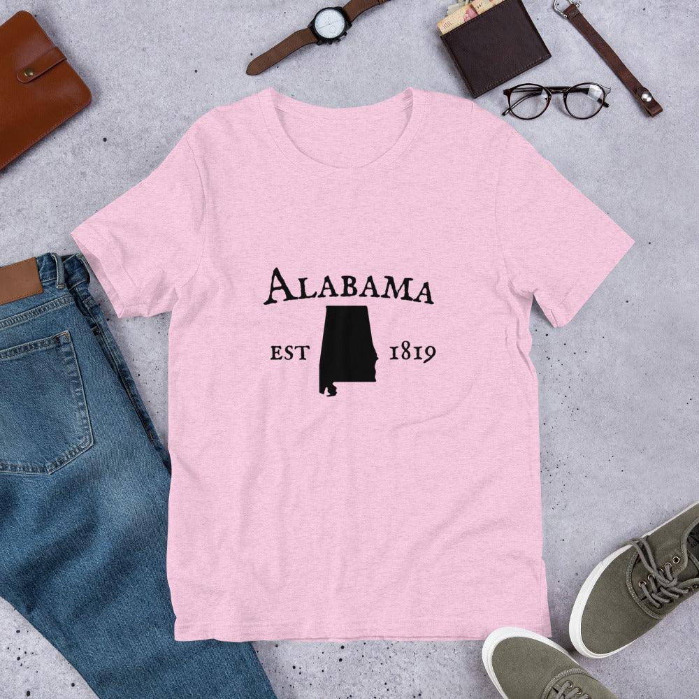 "Alabama Established In 1819" T-shirt - Weave Got Gifts - Unique Gifts You Won’t Find Anywhere Else!