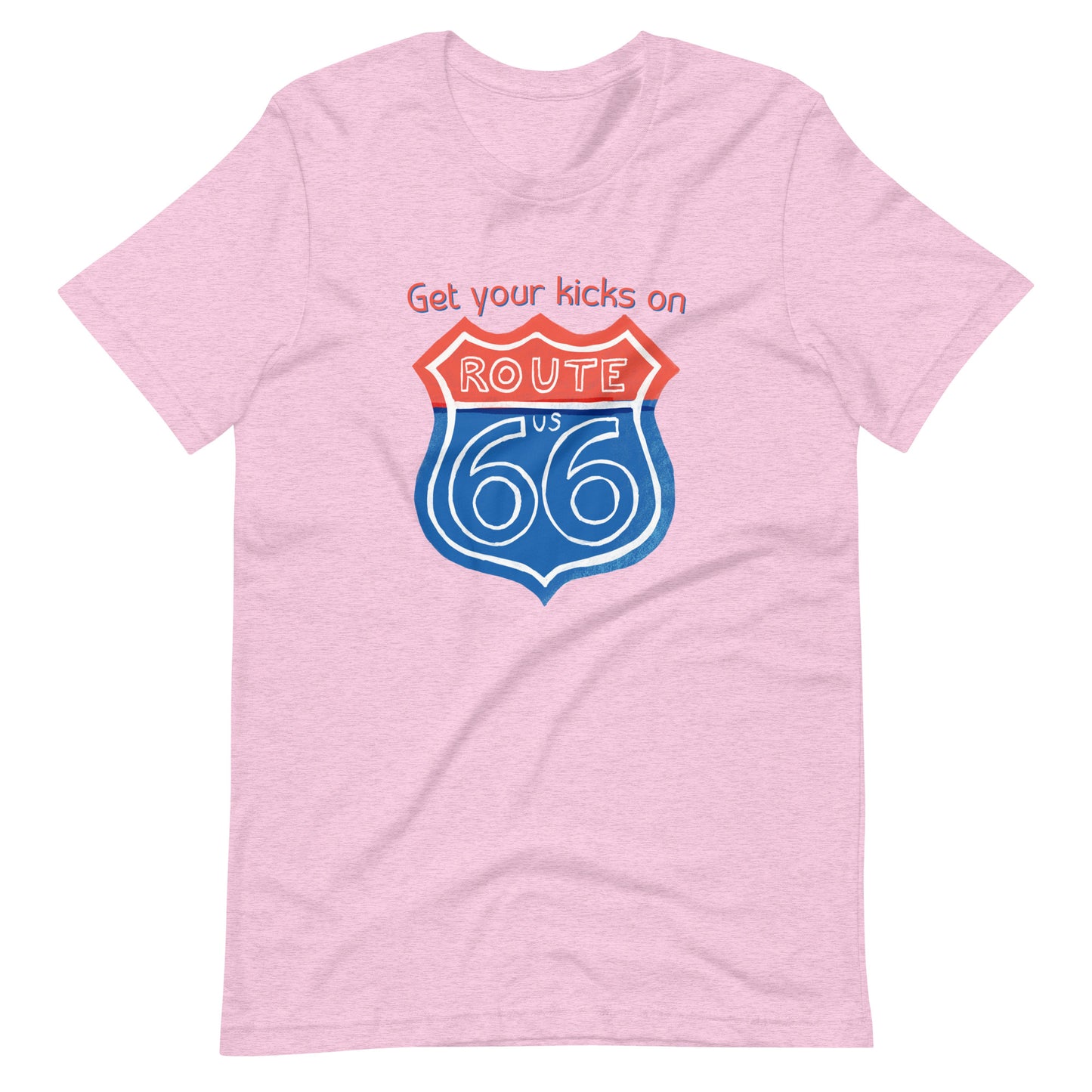 Vintage Route 66 t-shirt for men and women