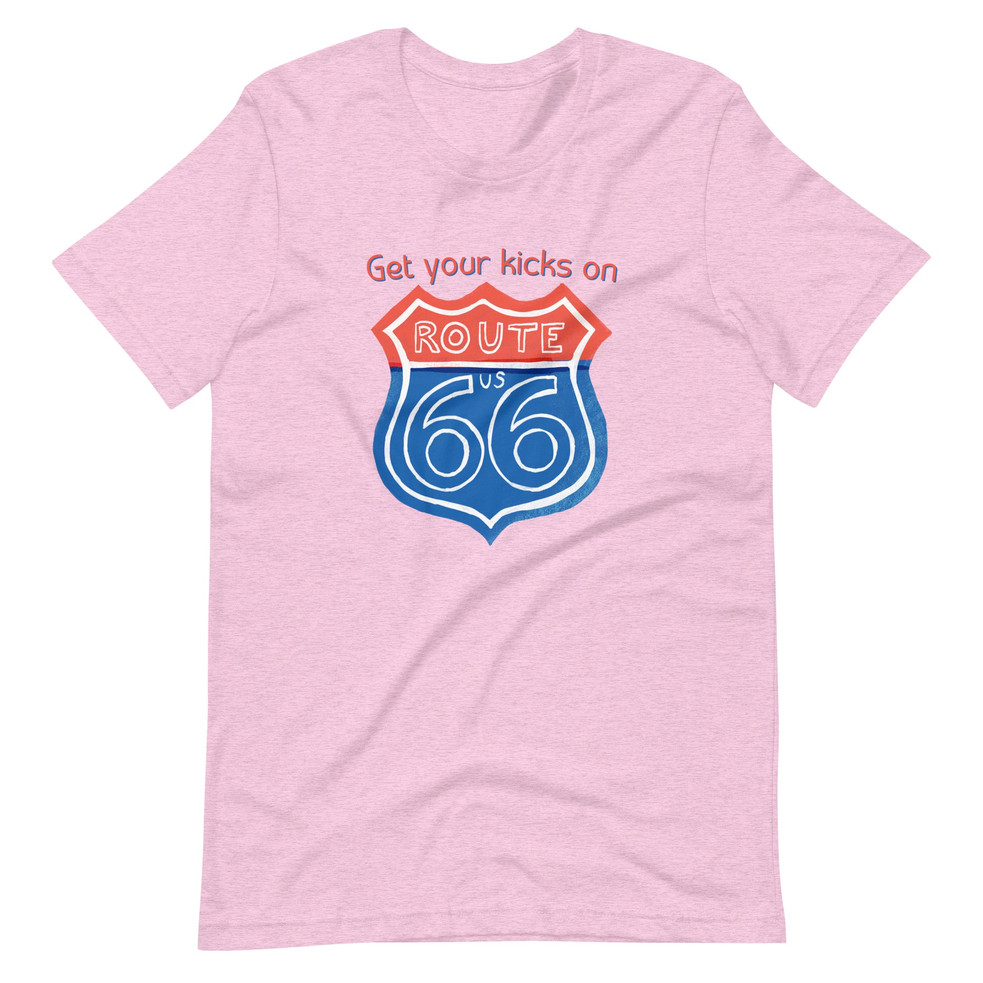 Vintage Route 66 t-shirt for men and women