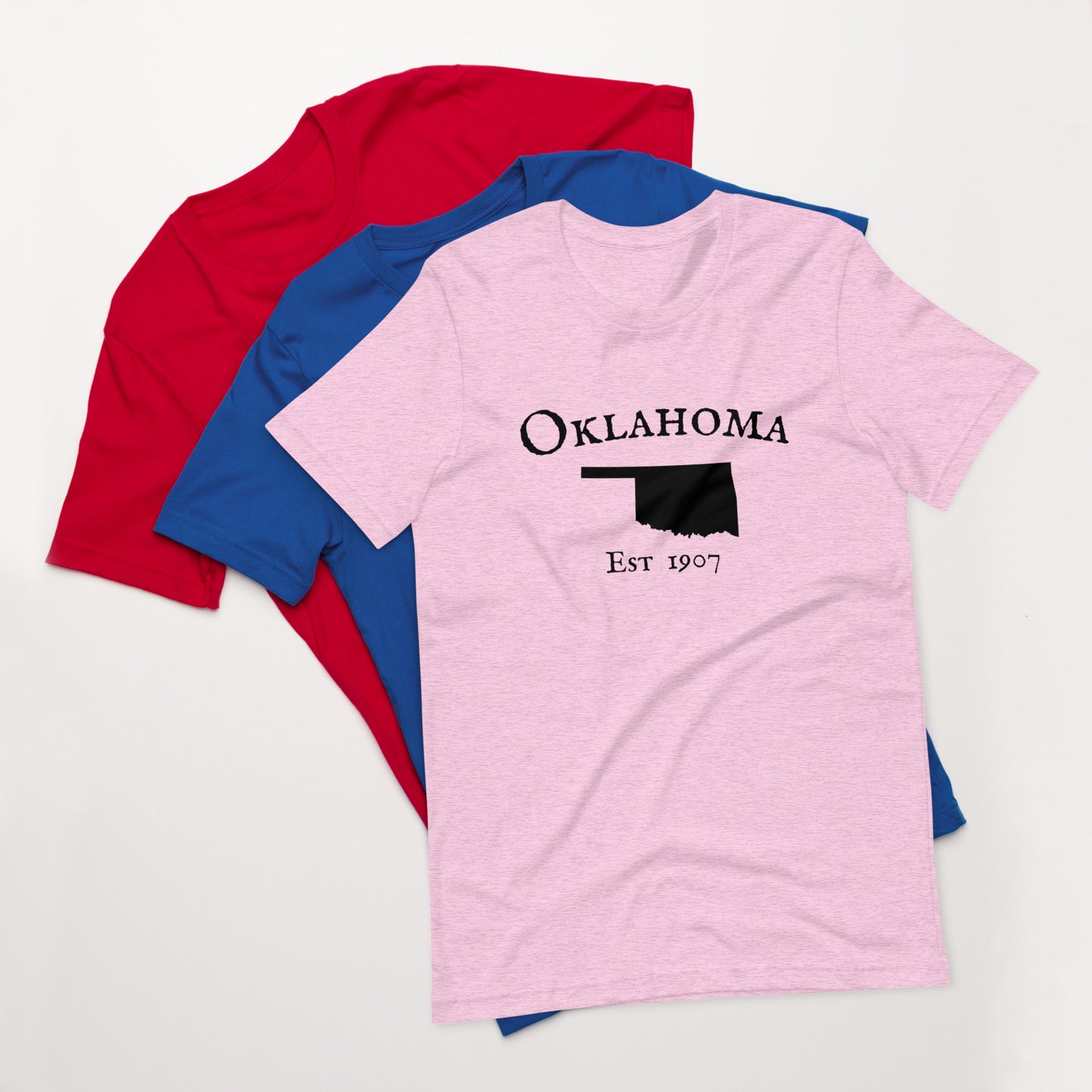 "Oklahoma Established In 1907" T-Shirt - Weave Got Gifts - Unique Gifts You Won’t Find Anywhere Else!